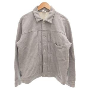LWライト吊り裏毛 1stタイプ トラッカージャケット M グレー