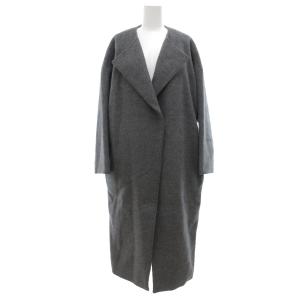 19AW Oversized LAMB Coat オーバーサイズ ラムウール コート ロング グレー系