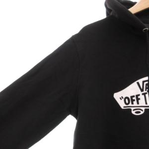 VANS SK8DECK BASIC HOODY パーカー フーディ L 長袖 プルオーバー ロゴ 黒 ブラック