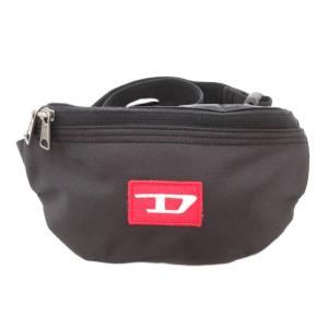 美品 ボディバッグ ウエストバッグ ミニ ロゴ 黒 ブラック /AE