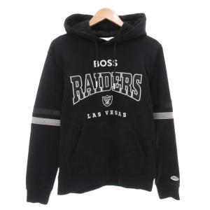 NFL ラスベガスレイダースタッチダウンプルオーバースウェット パーカー S フーディ プリント 長袖