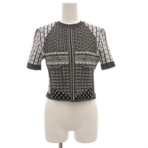 25SS Geometric Pattern Knitted