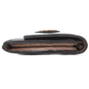 GUCCI ラブリーハート 長財布 ウォレット 二つ折り レザー 本革 黒 ブラック 251861・0959 /AE