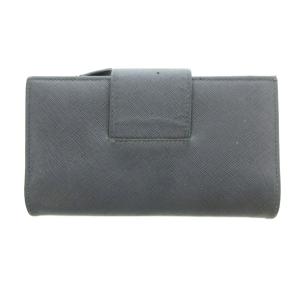 PRADA 財布 二つ折り サフィアーノレザー ブラック