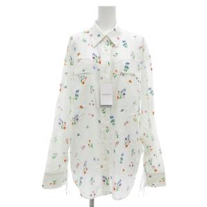 Margaux Dereume マルゴー タグ付き 25SS flower western シャツ 花柄