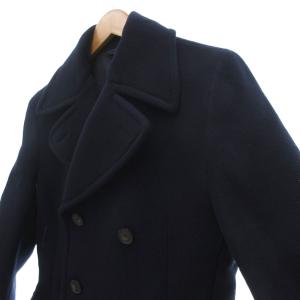 POLO RALPH LAUREN Pコート ダブルブレスト メルトン 36S ネイビー