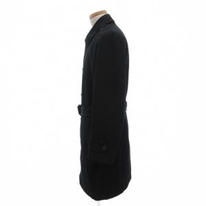 DOLCE&GABBANA ステンカラーコート 44 ブラック