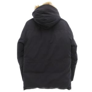 CANADA GOOSE BANCROFT ダウンジャケット M コヨーテファー ダークネイビー
