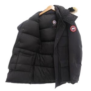 CANADA GOOSE BANCROFT ダウンジャケット M コヨーテファー ダークネイビー