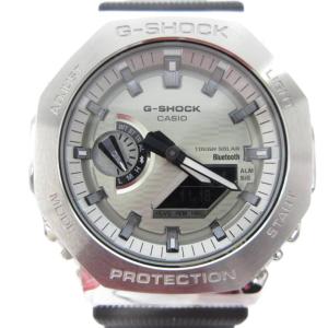 腕時計 タフソーラー アナデジ メタルベゼル 樹脂バンド Bluetooth搭載 ブラック