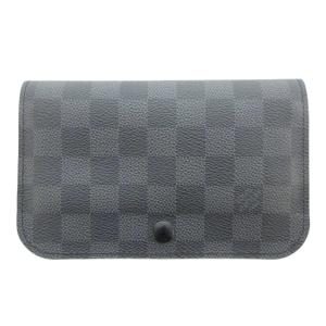 M6837 ダミエ グラフィット サンチュール ポシェット オム ポーチ