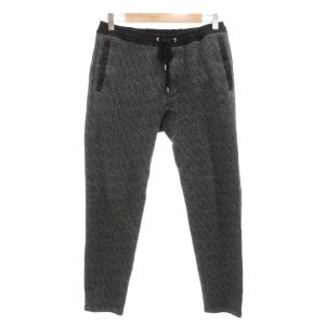 パンツ スラックス 2 M ヘリンボーン イージー ダークグレー /AE