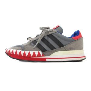 ZX 500 OG SAME サメ スニーカー 25.5cm シューズ ローカット スエード グレー M21874