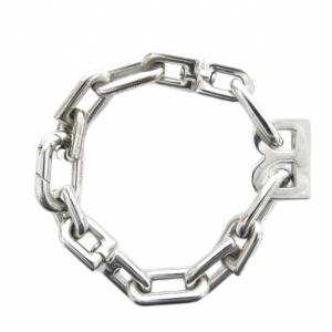 BALENCIAGA B Chain スリム チェーン ブレスレット M シルバーカラー