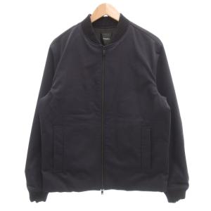 MA-1 ブルゾン ジャケット 中綿 ジップアップ L 紺 ネイビー /GV