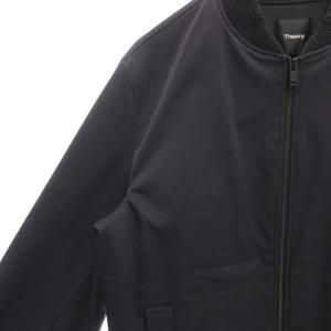 Theory MA-1 ブルゾン ジャケット 中綿 ジップアップ L 紺 ネイビー /GV