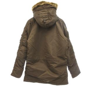 ALPHA INDUSTRIES Tight Fit N-3B フライトジャケット M ブラウン