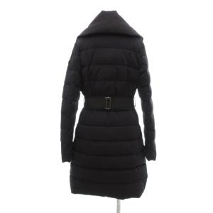 TATRAS VACCA ショールカラー ダウンコート ロング ベルト付き 02 黒 /UO