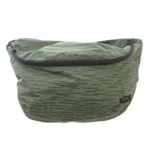 RAIN CAMO ROCKY BAG ウエストバッグ ボディバッグ クロスボディ 総柄 カーキ /AE