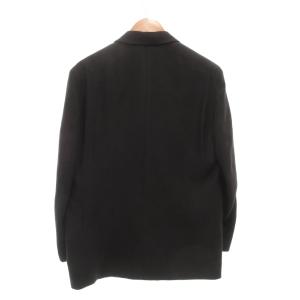 INTERMEZZO 美品 テーラードジャケット M 総裏地 シングル マイクロファイバー 黒 ブラック  /AE