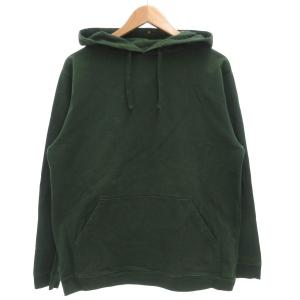 Works-T プルオーバーパーカー フーディー スウェット 長袖 L 緑 グリーン /GV