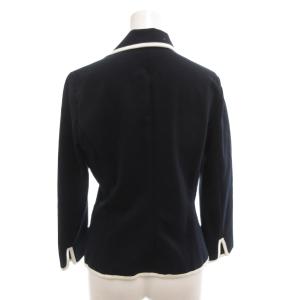 TOMMY HILFIGER テーラードジャケット S 背抜き シングル 紺 ネイビー  /AE