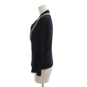 TOMMY HILFIGER テーラードジャケット S 背抜き シングル 紺 ネイビー  /AE