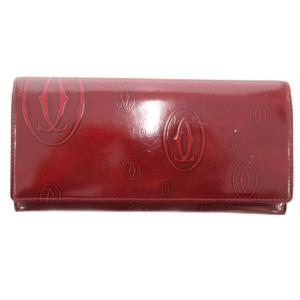 ハッピーバースデー 長財布 ウォレット 二つ折り 赤 レッド /AE