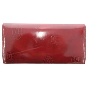 Cartier ハッピーバースデー 長財布 ウォレット 二つ折り 赤 レッド /AE