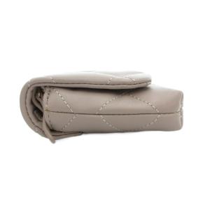 kate spade new york 美品 エマーソン プレイス チェーン ショルダーバッグ キルティング 牛革 ピンクグレー /UO