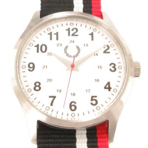 腕時計 アナログウォッチ クォーツ 文字盤ホワイト 黒 ブラック /AE