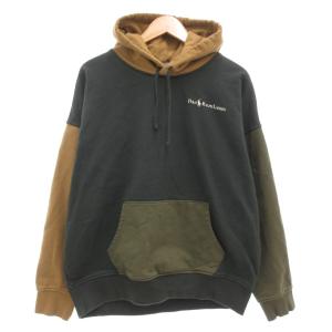 パーカー フーディ XL プルオーバー 長袖 カラーブロック マルチカラー /AE