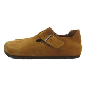 BIRKENSTOCK London ロンドン ストラップ シューズ スリッポン スエード バックル 28cm ミンクカラー /UO