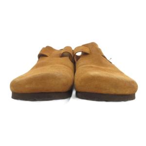 BIRKENSTOCK London ロンドン ストラップ シューズ スリッポン スエード バックル 28cm ミンクカラー /UO