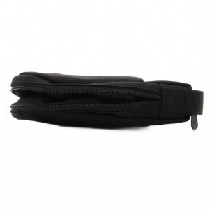 Manhattan Portage タグ付き Columbus Circle Shoulder Bag ショルダーバッグ ロゴ 黒 ブラック