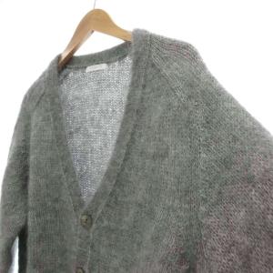 GALERIE VIE 22AW 美品 キッドモヘヤ Vネックカーディガン ニット F グレー /UO