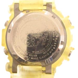 CASIO G-SHOCK FROGMAN WCCS DW-8201WC-7T クォーツ デジタルウォッチ クリアカラー