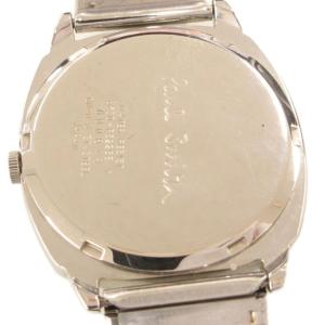 PAUL SMITH ジャンク品 腕時計 5530-F52258 アナログウォッチ クォーツ メッシュバンド 文字盤ブルー シルバーカラー