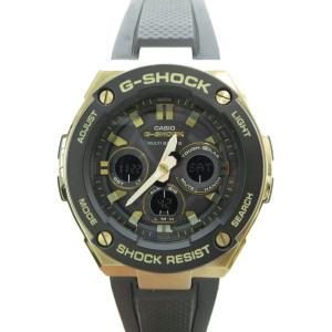 G-STEEL Mid Size Series 腕時計 電波 タフソーラー アナデジ ラバーバンド