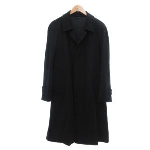 バルマカーンコート カシミヤ100％ 6R-48 ブラック