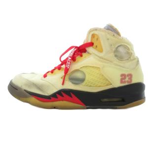 OFF-WITHE AIR JORDAN 5 RETRO SAIL