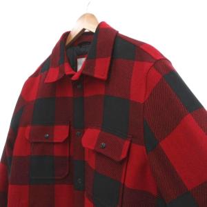 WOOLRICH ALASKAN WOOL CHECK OVERSHIRT CPOシャツ