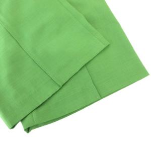 ADEAM ワイドパンツ スラックス XS イージー センタープレス 緑 グリーン /AE