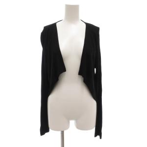 美品 Seaweed cardigan カーディガン ニット 38 長袖 薄手 黒 ブラック /AE