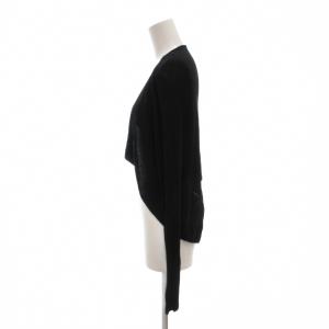 DAISY LIN 美品 Seaweed cardigan カーディガン ニット 38 長袖 薄手 黒 ブラック /AE