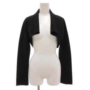 ボレロ 40 ニット ショート丈 ブラック 39695