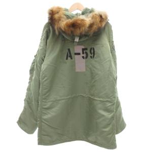 ALPHA INDUSTRIES 55周年記念 限定 N-3B フライトジャケット L ヴィンテージグリーン