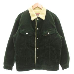 ストームライダー STORM RIDER ボアジャケット コーデュロイ M ビッグフィット 緑 グリーン