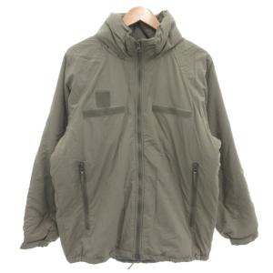 プリマロフト 中綿ジャケット ミリタリー ジップアップ ナイロン S カーキ系 /FF