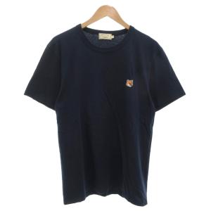 Tシャツ 半袖 L 紺 ネイビー ワッペン /FF